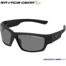 Очки поляризационные Savage Gear Shades Polarized Sunglasses тёмно-серые